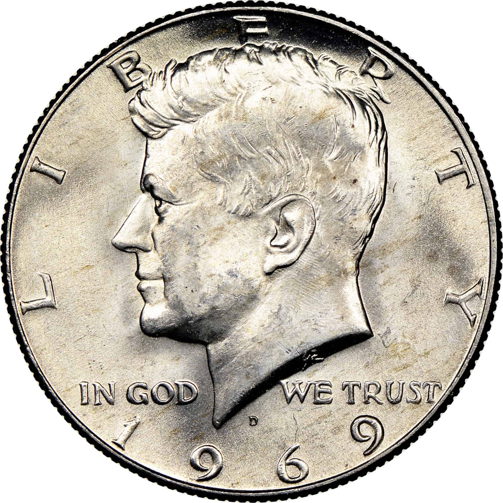 The Obverse of the 1969 Half Dollar