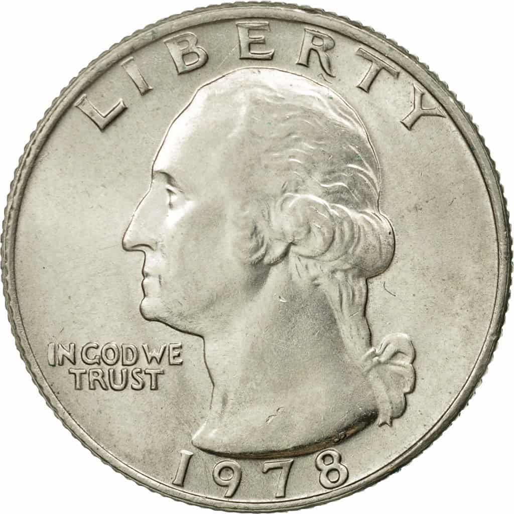The Obverse of the 1978 Quarter