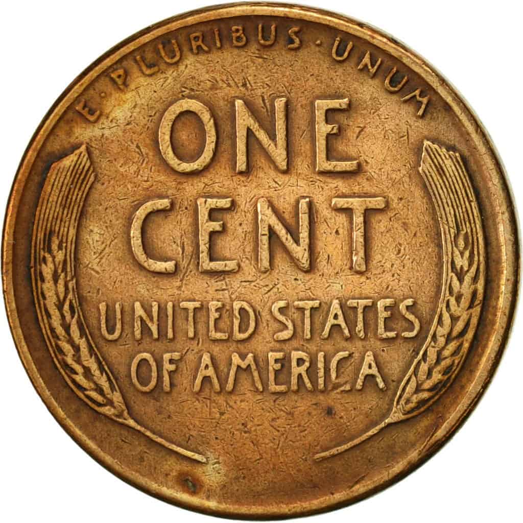 The Reverse of 1950 Wheat Penny
