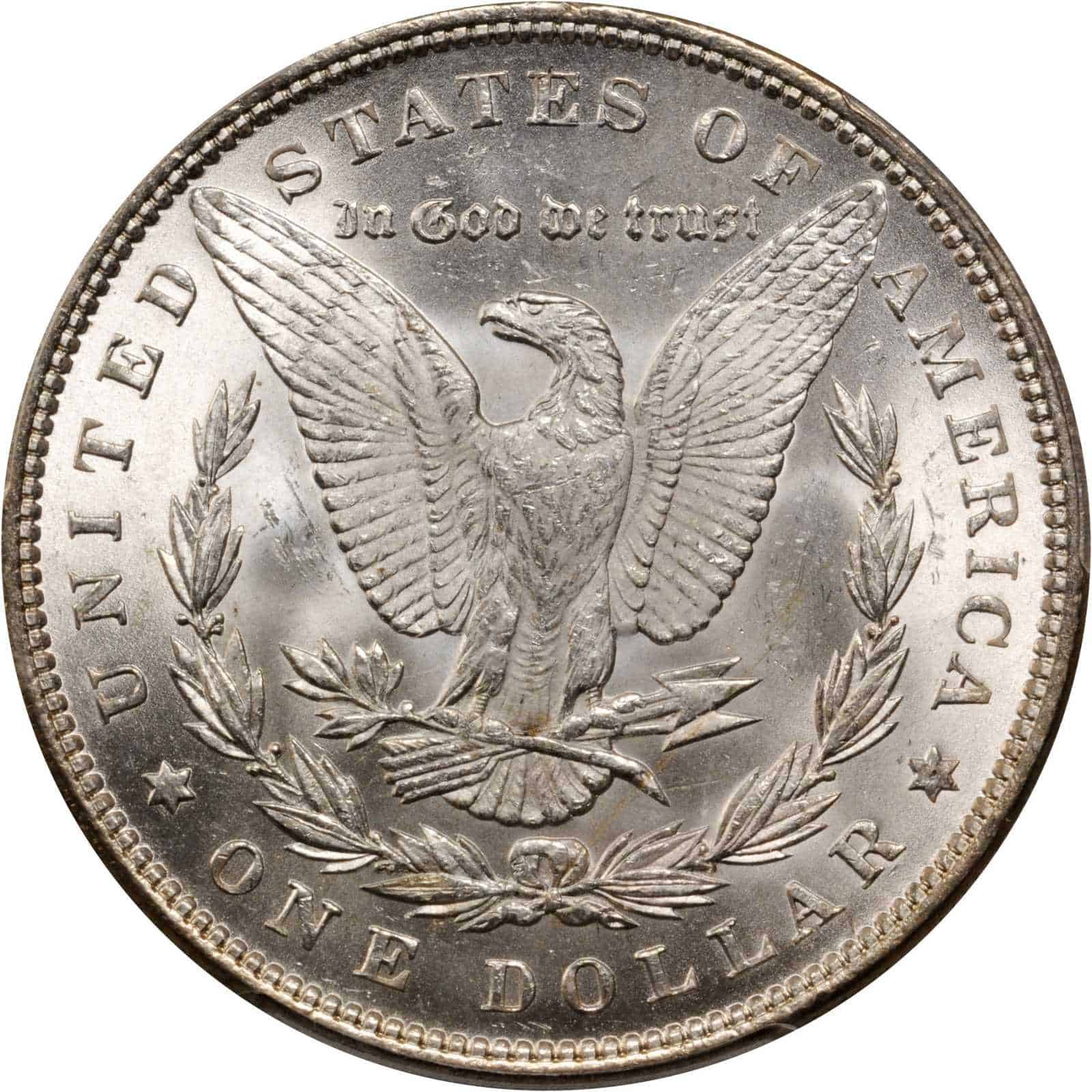 The Reverse of the 1891 Silver Dollar