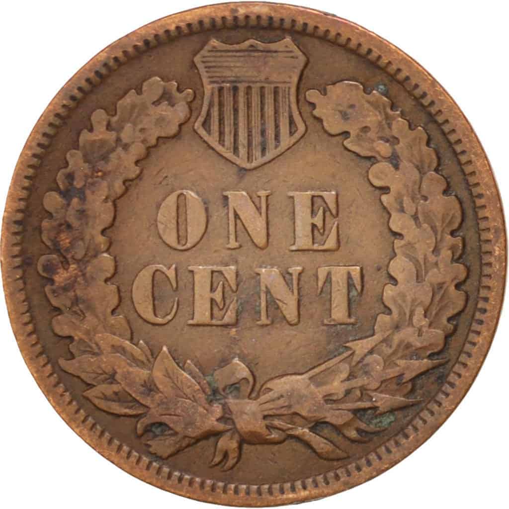 The Reverse of the 1903 Indian Head Penny