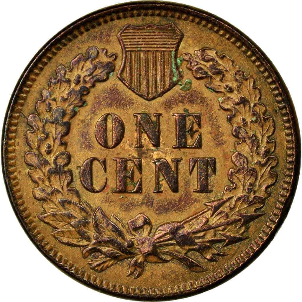 The Reverse of the 1906 Indian Head Penny