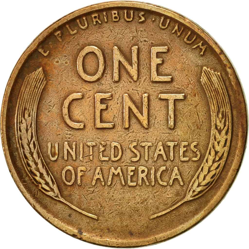 The Reverse of the 1936 Wheat Penny