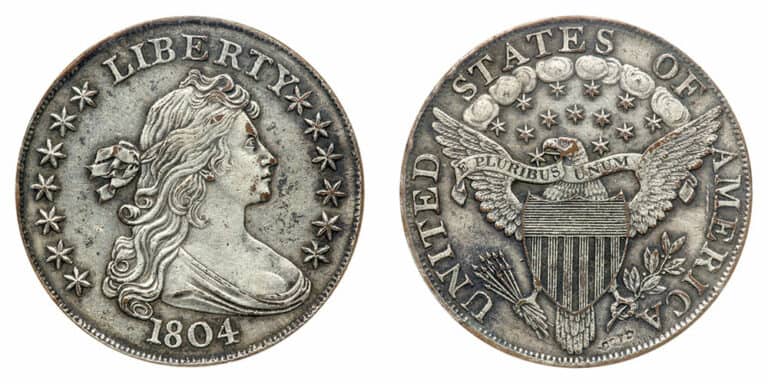 1804 Silver Dollar Value (Rare Errors, Class I, Class II, Class III)