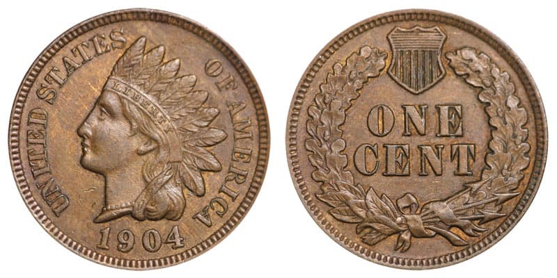 1904 Indian Head Penny Value