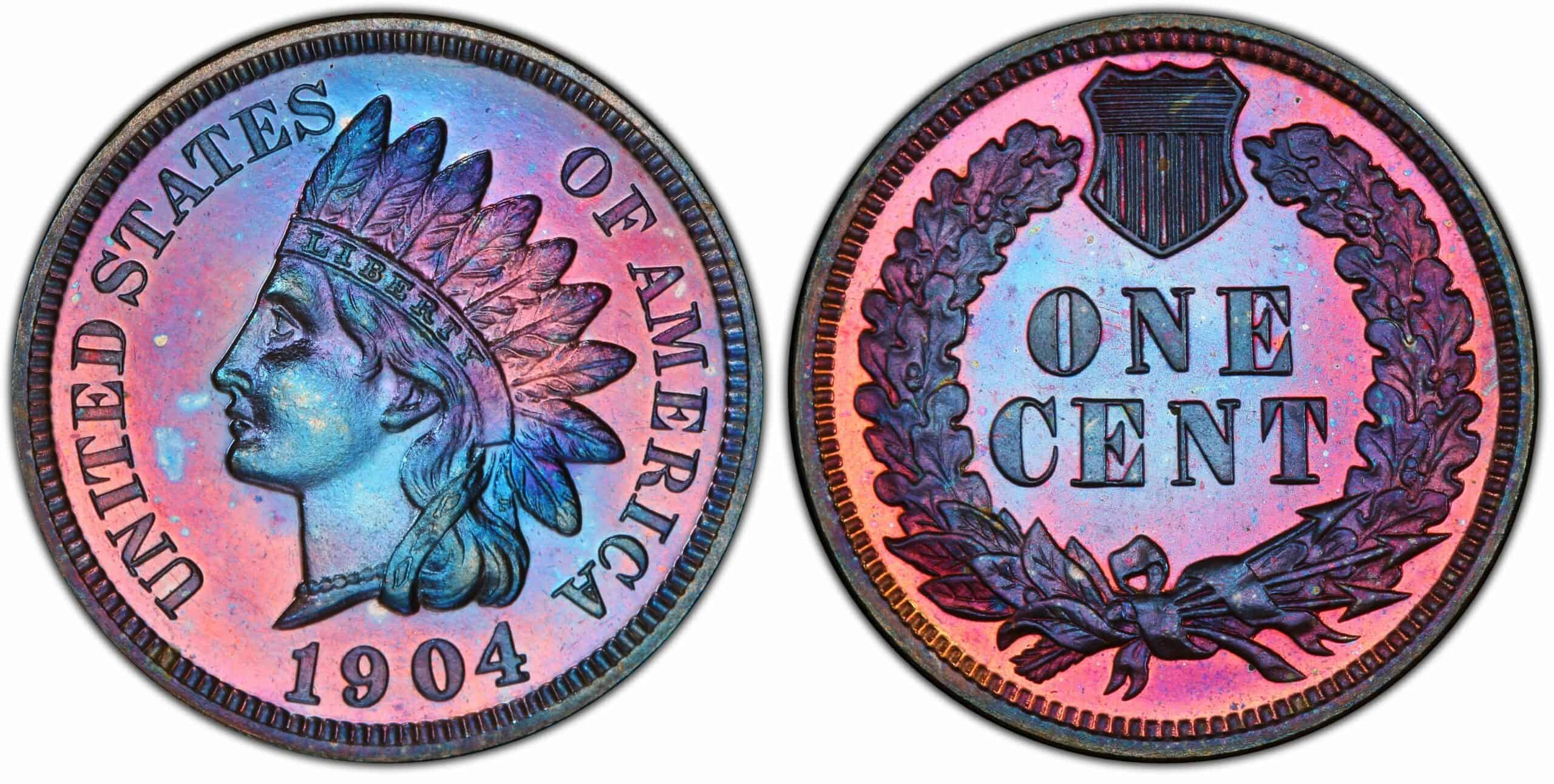 1904 Indian Head Proof Penny Value