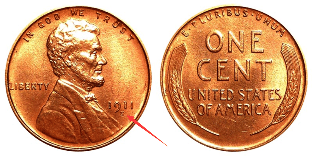 1911-S Wheat Penny Value