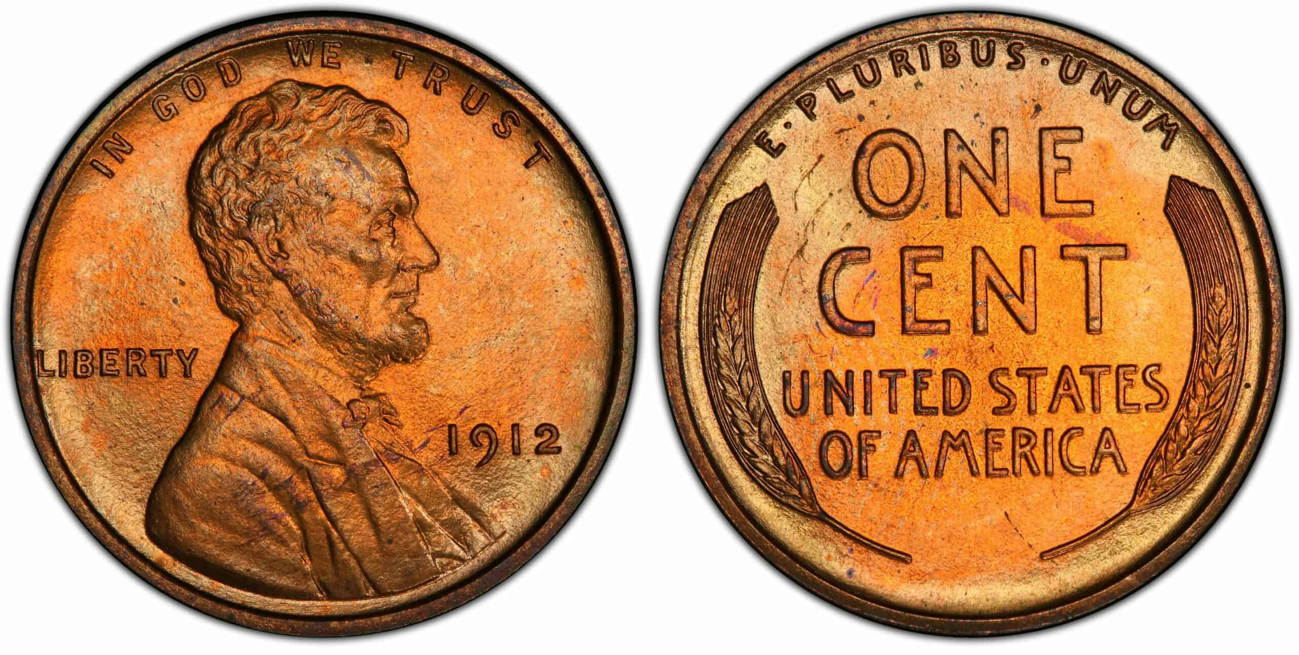1912 proof Wheat penny Value