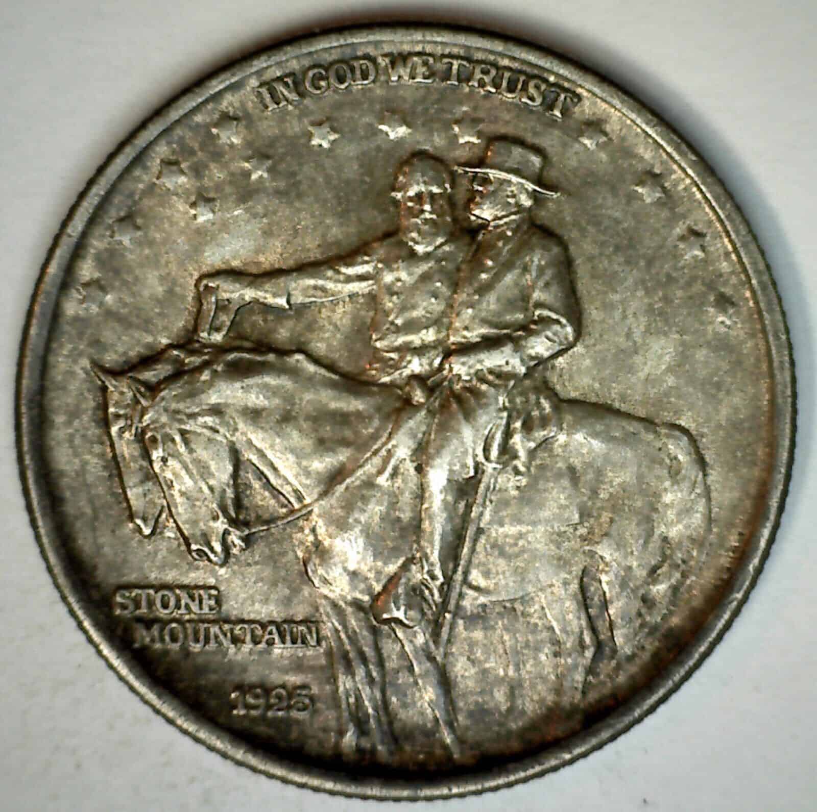 1925 Stone Mountain Half Dollar Value (Rare Errors)
