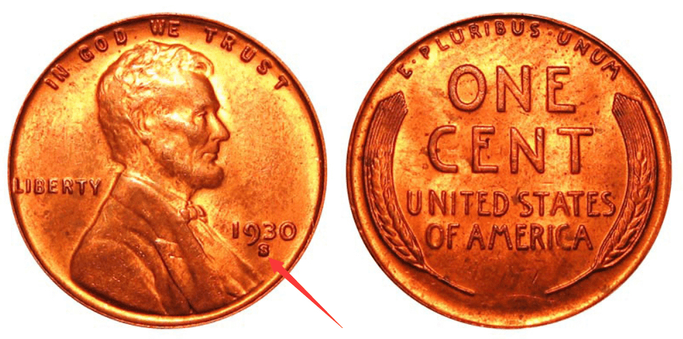 1930-S Wheat Penny Value