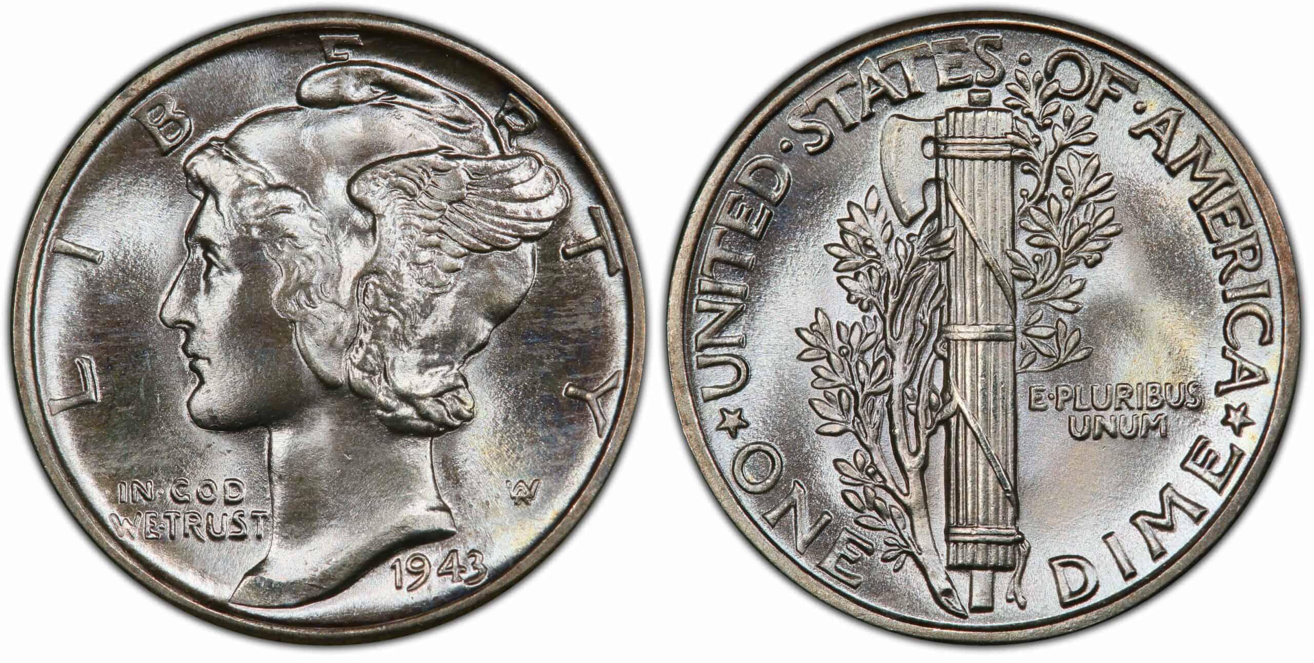 1943 Mercury Dime Value (Rare Errors, “D”, “S” & No Mint Marks)