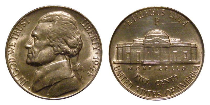 1944 P Nickel Value