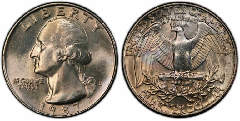 1987 Quarter Value (Rare Errors, “P”, “D” & S Mint Marks)