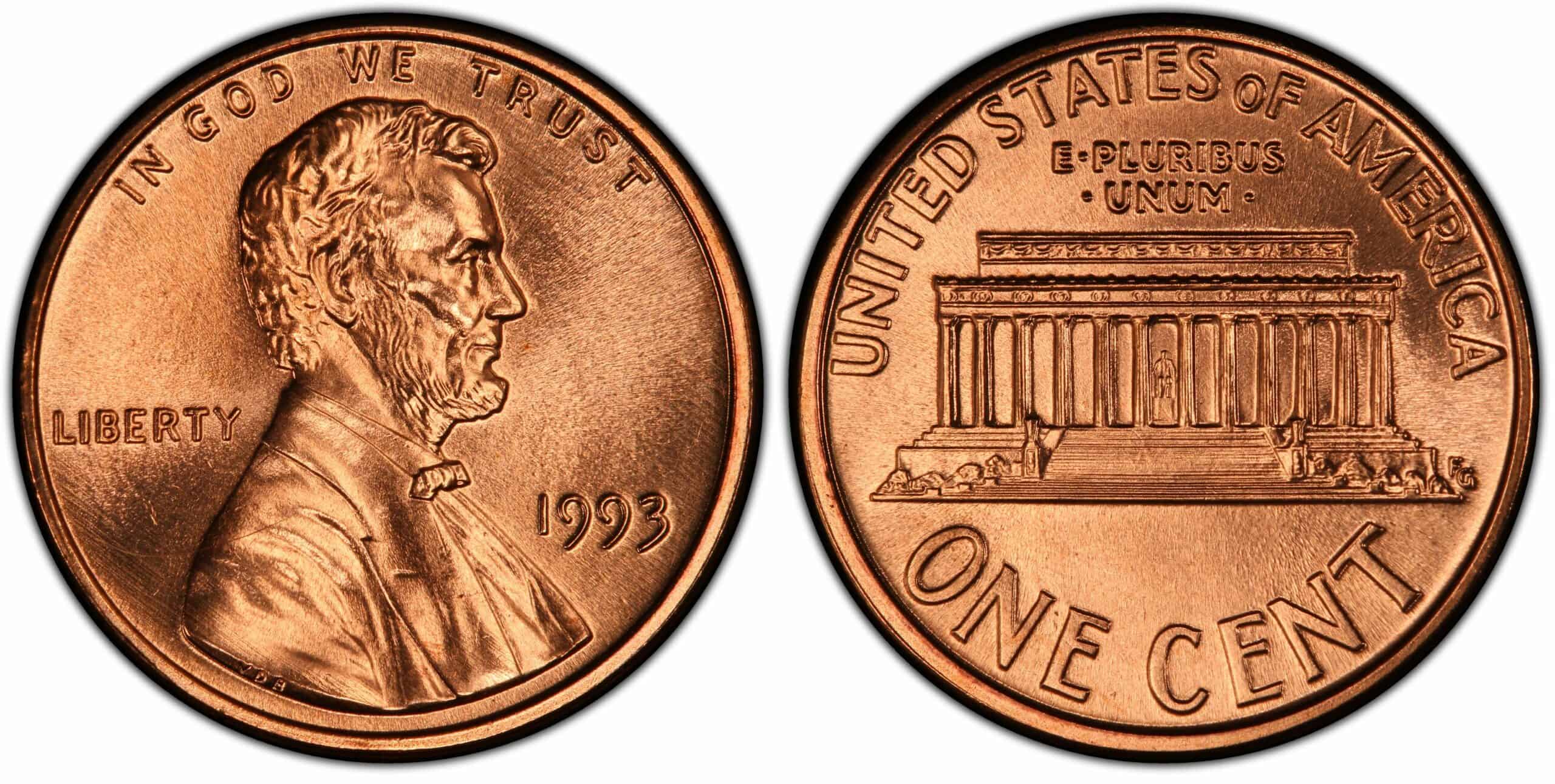 1993 Penny Value (Rare Errors, “D”, “S” & No Mint Marks)