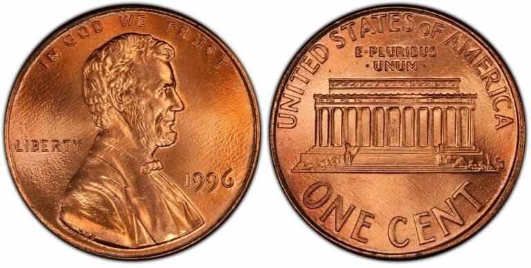 1996 Penny Value (Rare Errors, “D”, “S” & No Mint Marks)