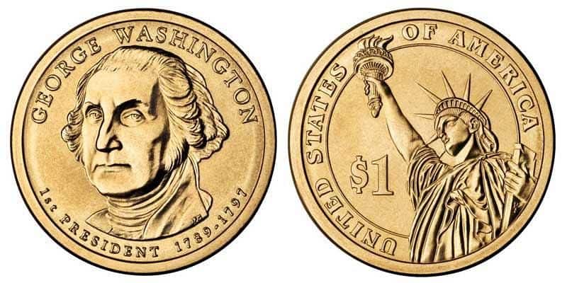 2007 D George Washington (Presidential) dollar