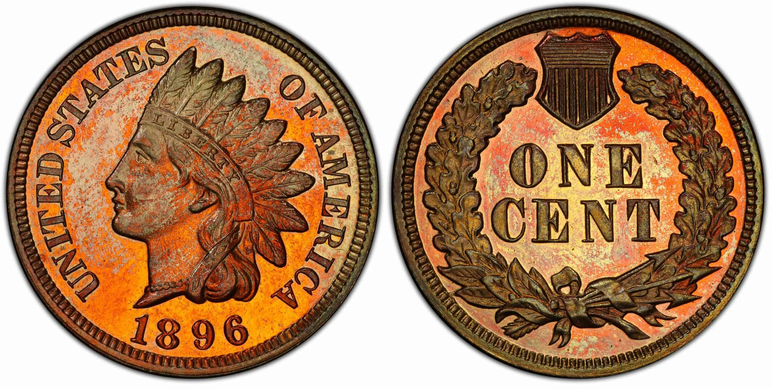 The 1896 Proof Indian Head Penny Value