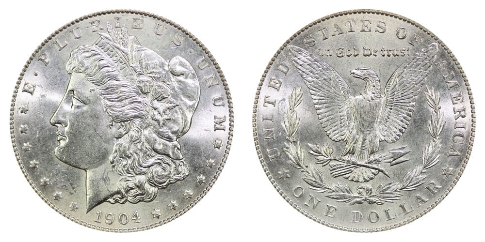 The 1904 No-mint mark Silver Dollar Value