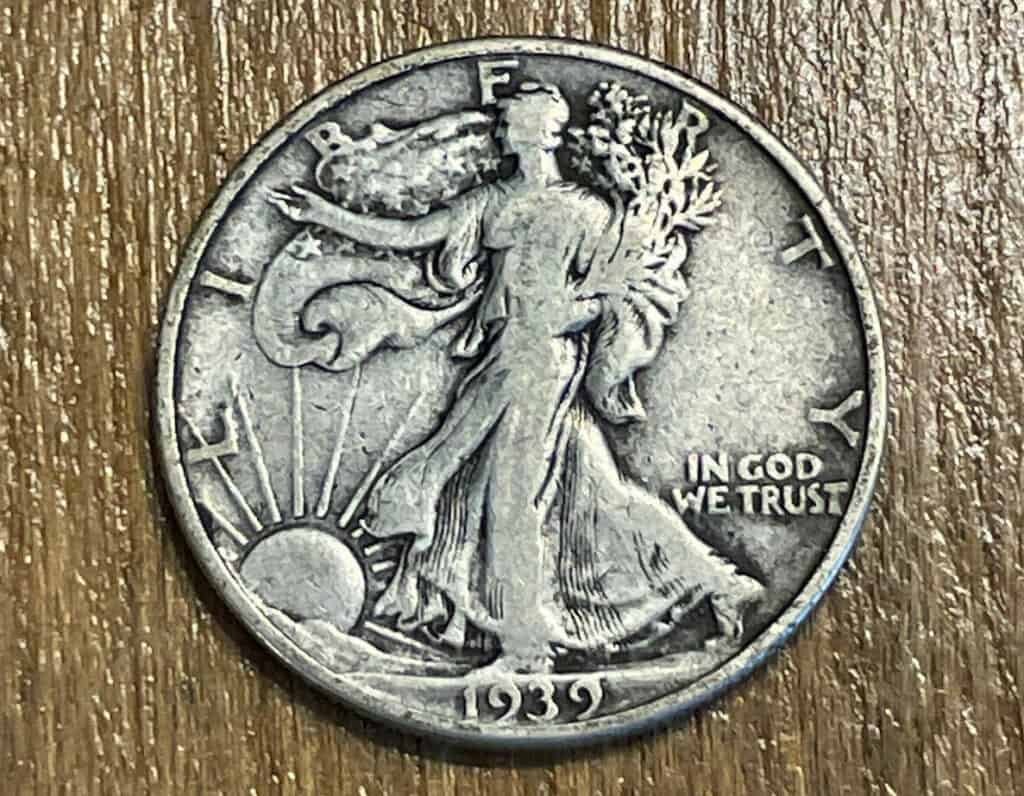 The Obverse of the 1939 Half Dollar