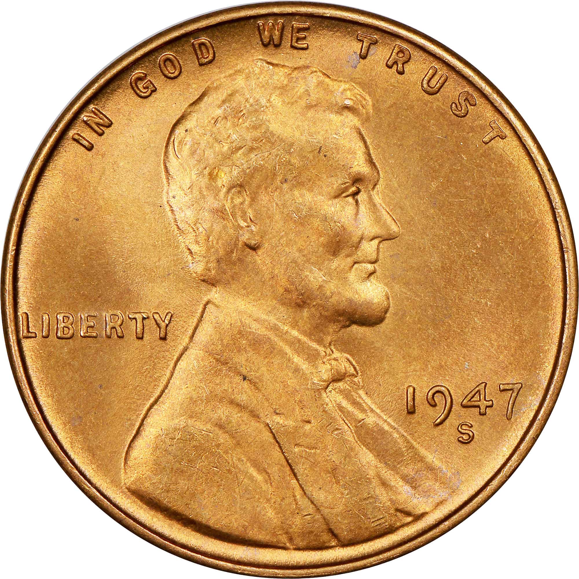 The Obverse of the 1947 Wheat Penny