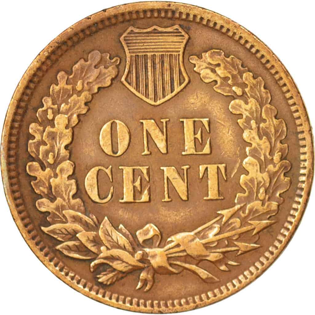 The Reverse of the 1899 Indian Head Penny