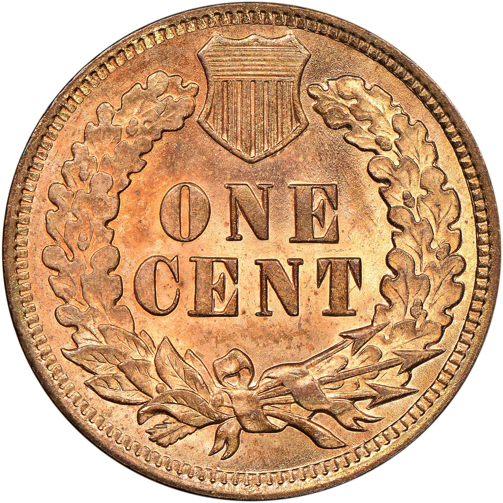 The Reverse of the 1904 Indian Head Penny