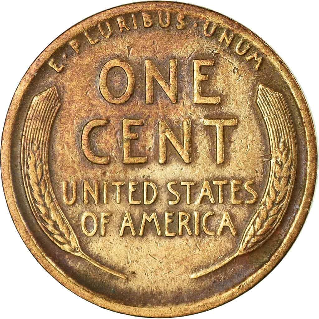 The Reverse of the 1911 Wheat Penny