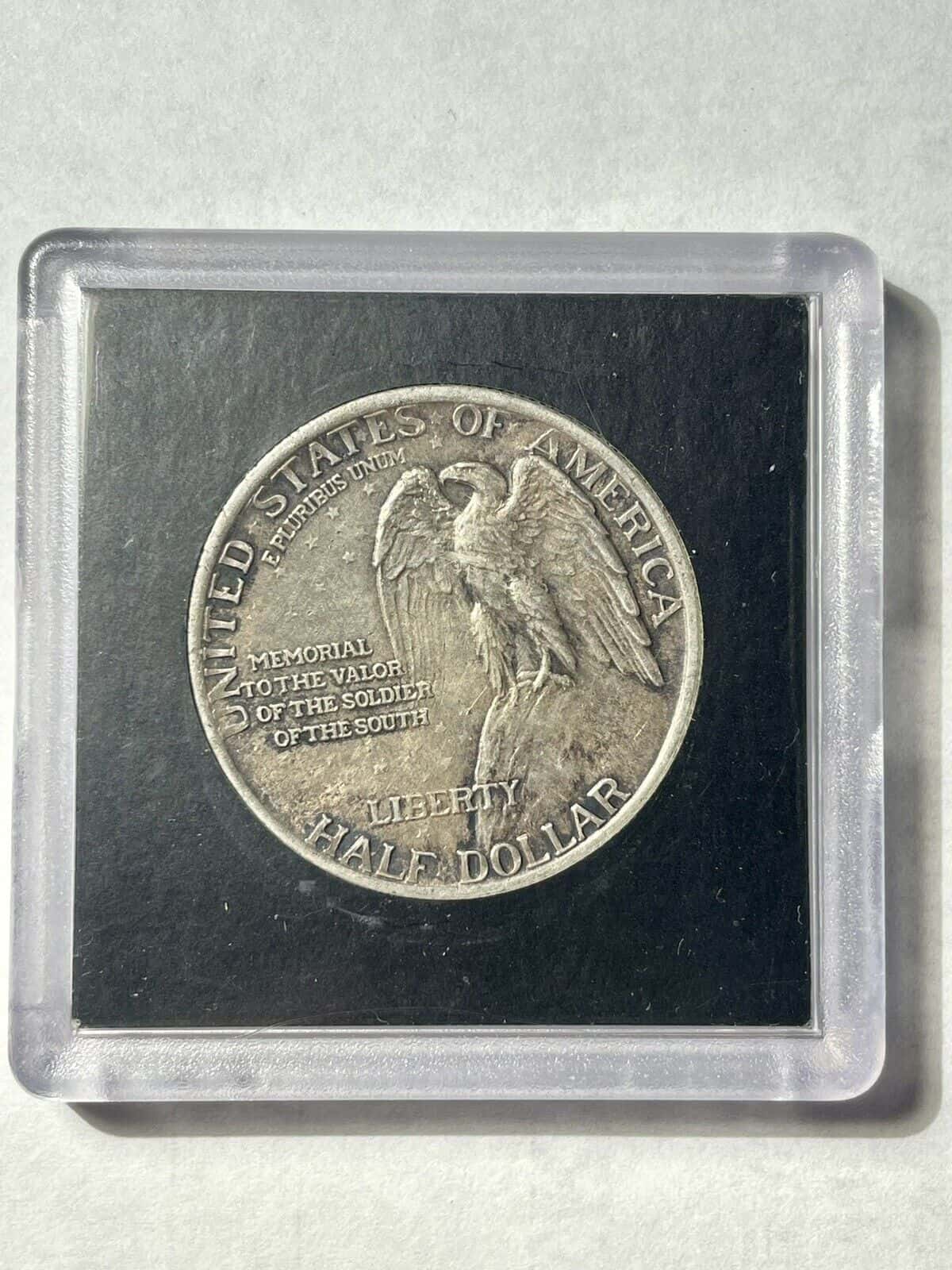 The Reverse of the 1925 Stone Mountain Half Dollar