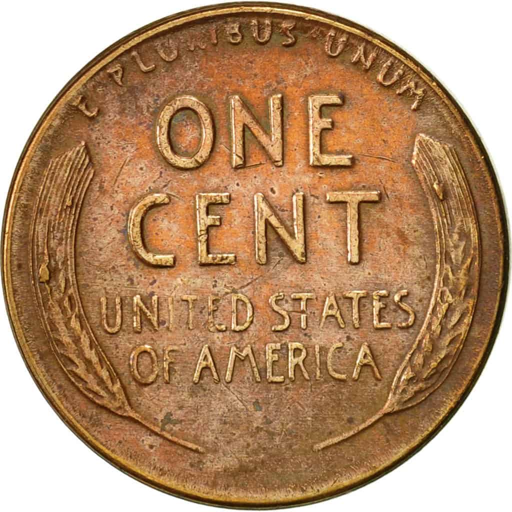 The Reverse of the 1954 Wheat Penny