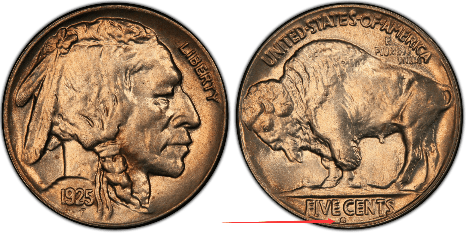 1925 D nickel Value