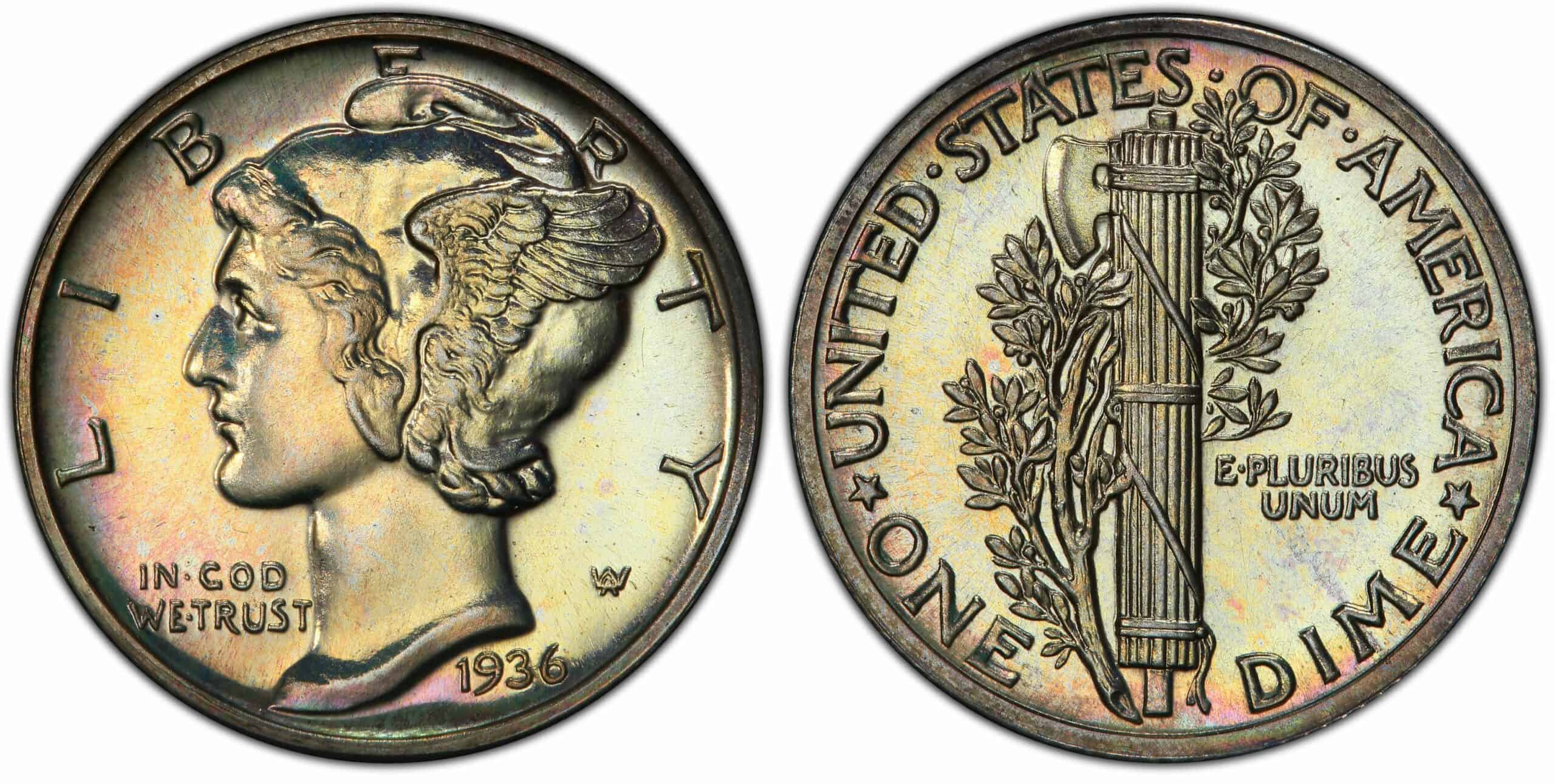 1936 Dime Value (Rare Errors, “D”, “S” & No Mint Marks)