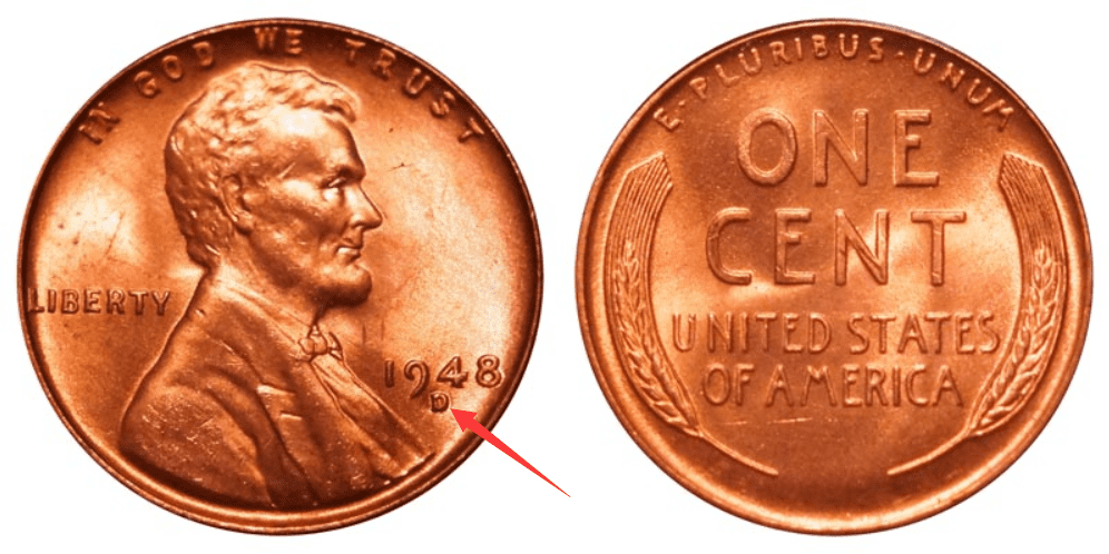 1948-D Wheat Penny Value