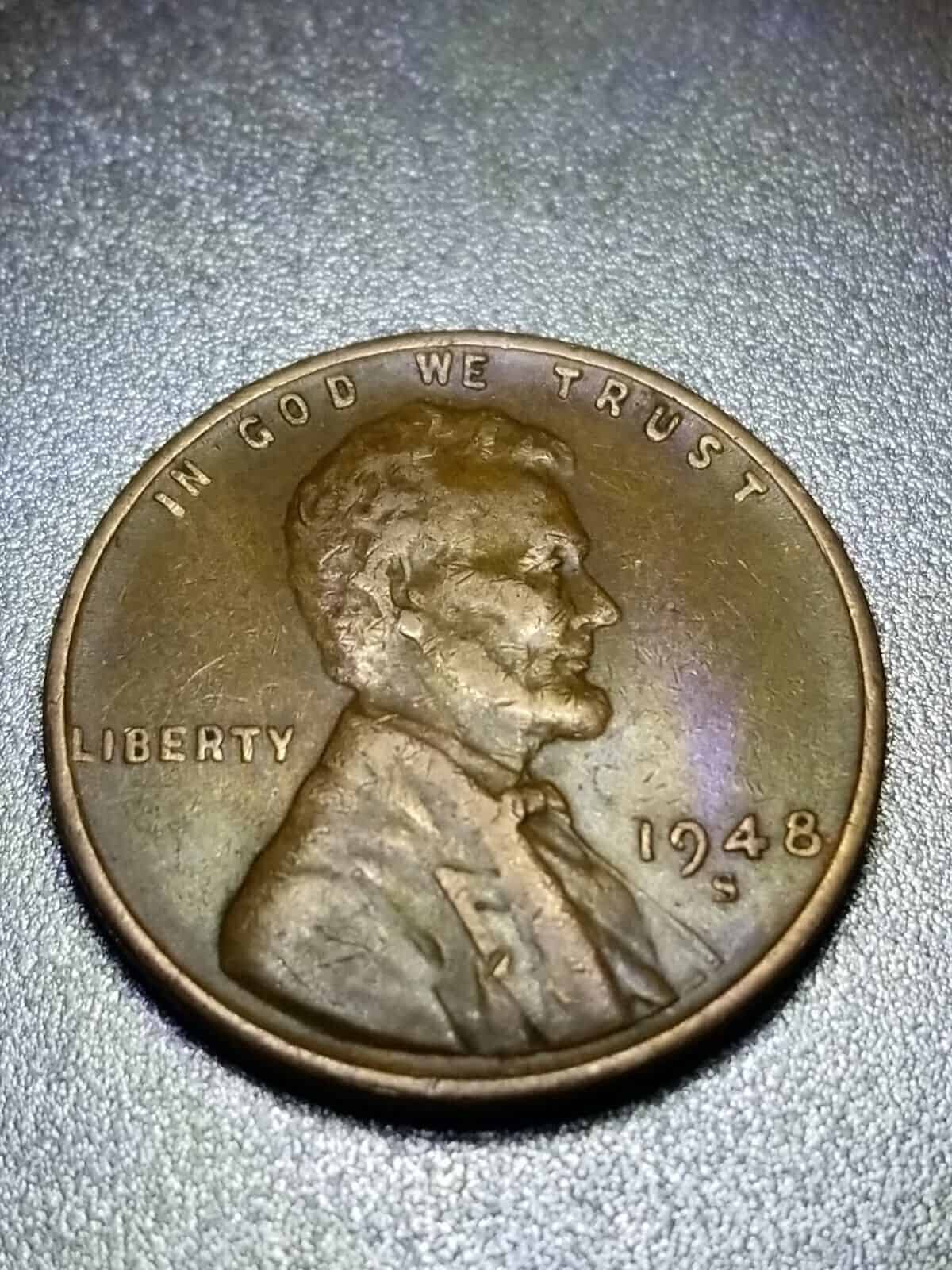 1948 Wheat Penny Doubled Die Error