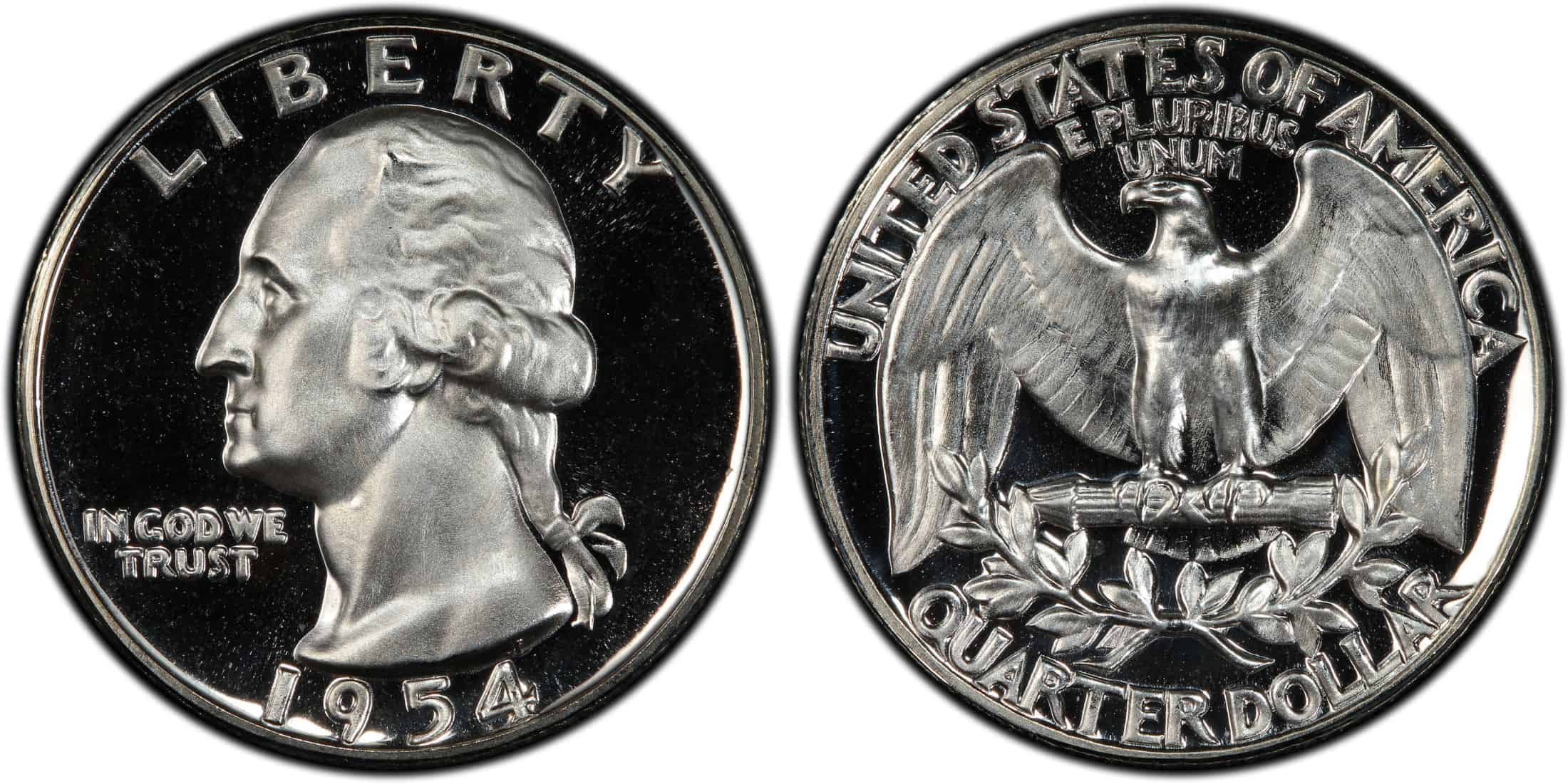 1954 proof Washington quarter Value