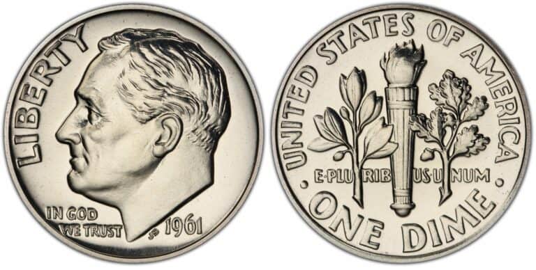 1961 Dime Value (Rare Errors, “D” & No Mint Marks)