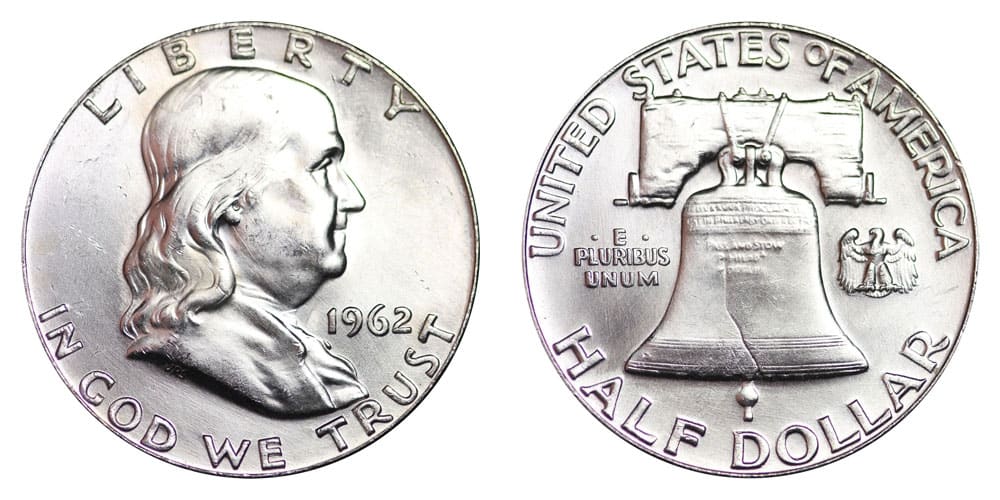 1962 Non-Mint mark Half Dollar Value