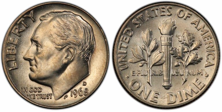 1968 Dime Value (Rare Errors, “D”, “S” & No Mint Marks)