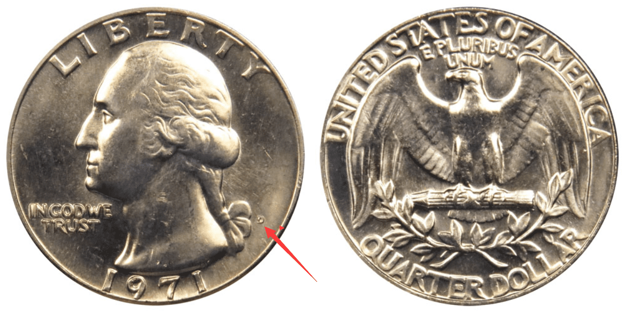 1971-D Quarter Value