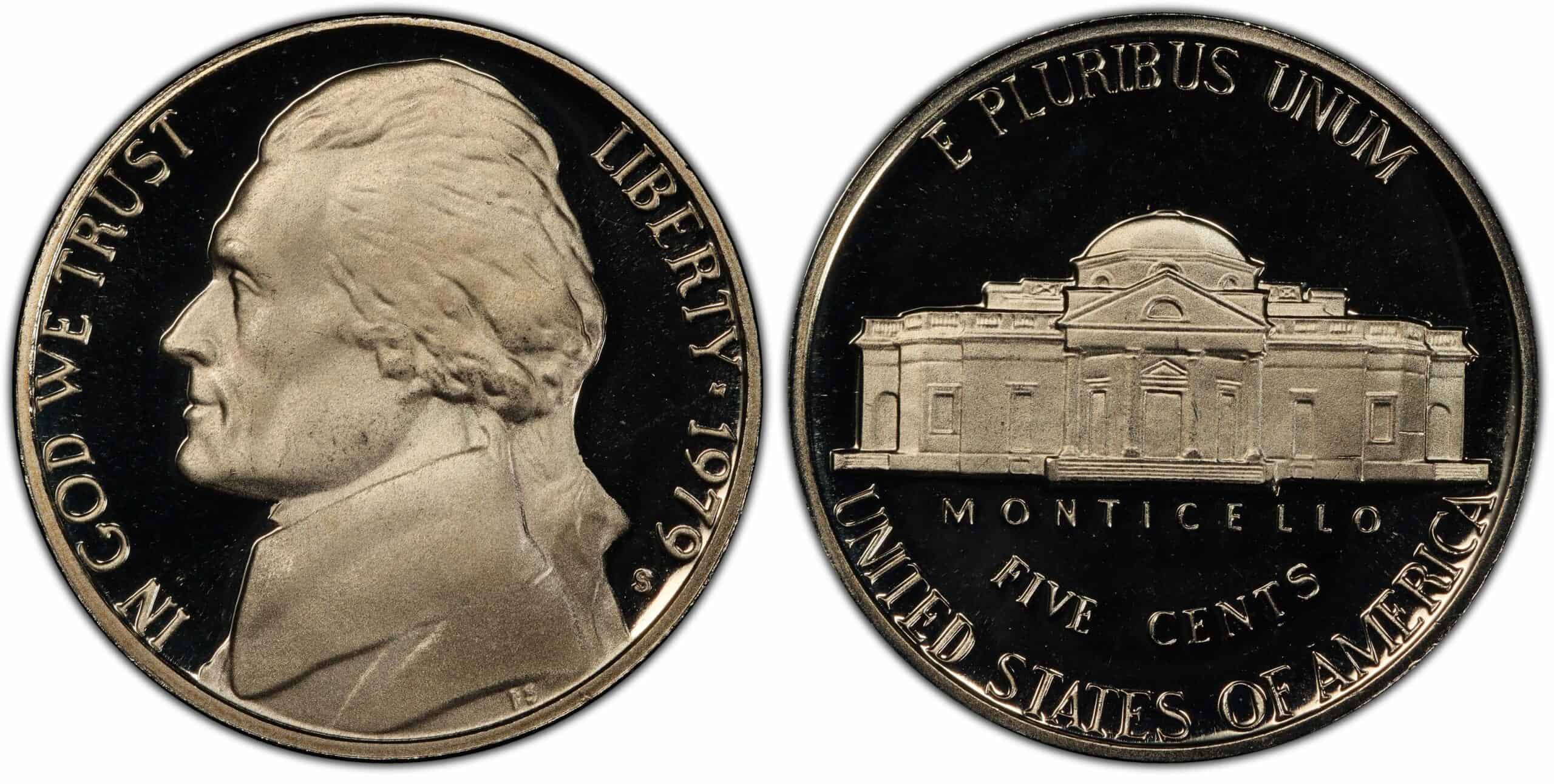1979 S proof Jefferson nickel Value