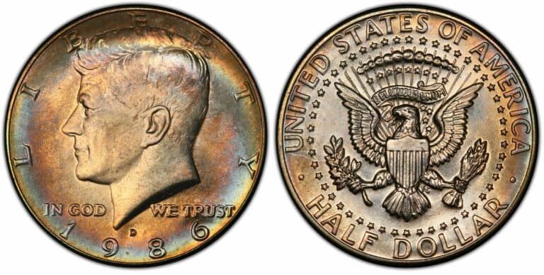 1986 Half Dollar Value (Rare Errors, “D”, “S” & No Mint Marks)