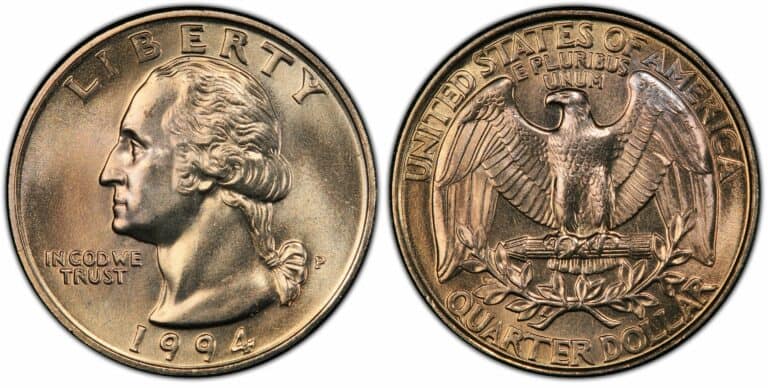 1994 Quarter Value (Rare Errors, “D”, “S” & “P” Mint Marks)