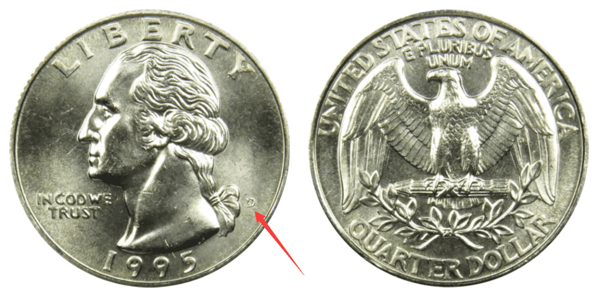 1995 Quarter Value Rare Errors D S P Mint Marks 1995-quarter-value-rare-errors-d-s-p-mint-marks