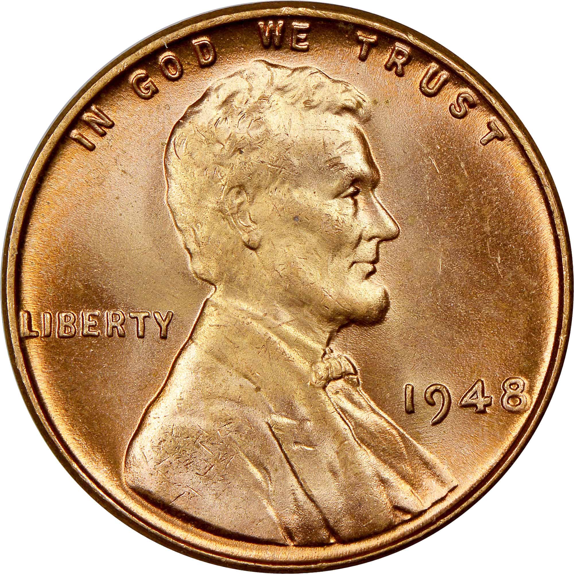 The Obverse of The 1948 Wheat Penny