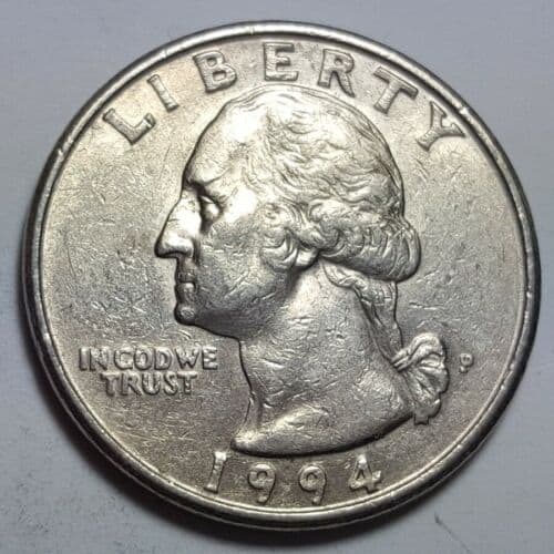 The Obverse of the 1994 Quarter