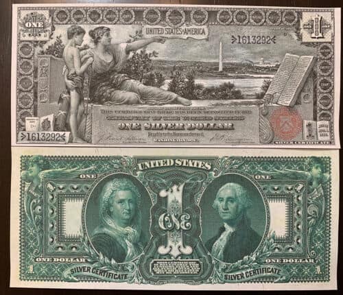 1896 $1 Silver Certificates