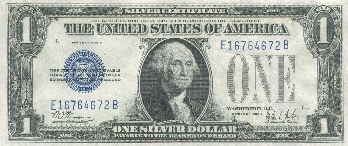 1928 $1 Bill