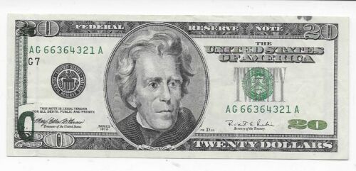 1996 $20 Federal Reserve Note
