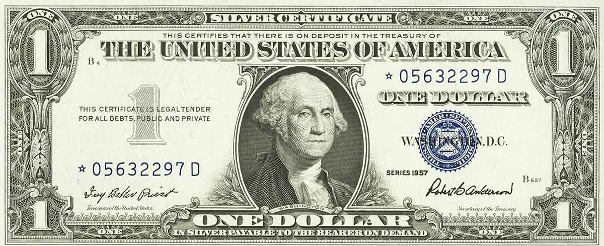 How Much Is A Silver Certificate Dollar Bill Worth