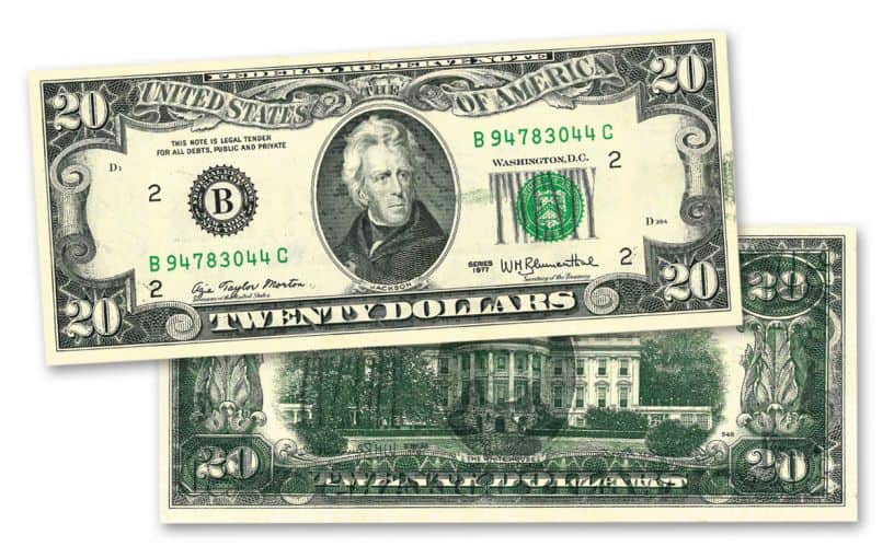 1977 $20 Dollar Bill Value How Much Is It Worth Today