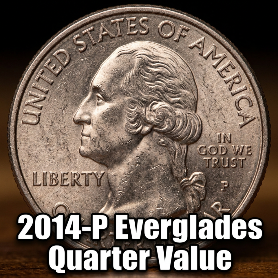 2014 P Everglades Quarter Value and What to Look For in Your Change